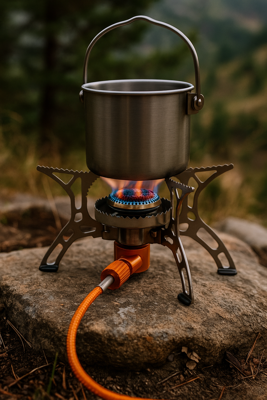 Camping stove 3500W with piezo ignition